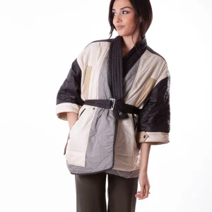 Chaqueta Grace Long Patchwork mix Canadian Classics