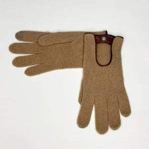Guantes Lana camel Santa Cana