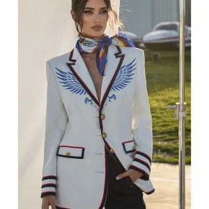 Chaqueta blanca alas L´Atelier Jacket LeCRUEL