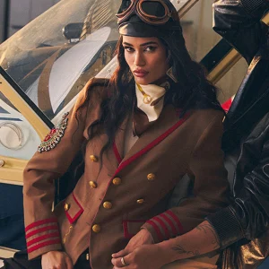 Chaqueta camel palmera L´Atelier Jacket LeCRUEL