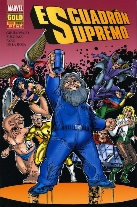 ESCUADRON SUPREMO Nº 2 -PANINI- MARVEL