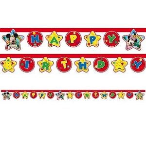 CARTEL HAPPY BIRTHDAY MICKEY 2.10M