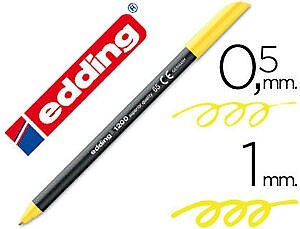 ROTULADOR EDDING 1200 AMARILLO 65