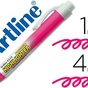 ROTULADOR FLUORESCENTE BOTON EK63 ROSA