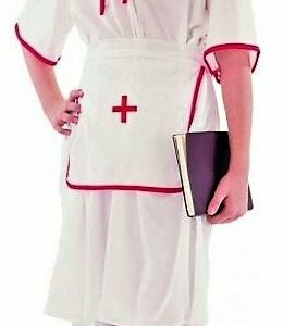 DISFRAZ DE TRAJE DE ENFERMERA. TALLA 3 DE 11 A 14 AÑOS.
