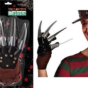 GUANTE PARA MANO FREDDY KRUEGER. VIERNES 13. HALLOWEEN. 38953 ATOSA.
