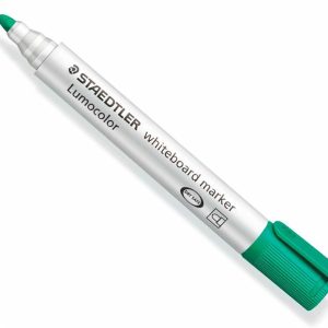 ROTULADOR PARA PIZARRA COLOR VERDE CON TINTA ANTISECADO DE STAEDTLER 351-5
