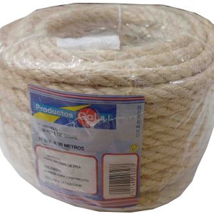 CUERDA DE SISAL DE FIBRA NATURAL DE PITA DE Ø 10MM. Y 20MT. MARCA GOL MODELO 162193B