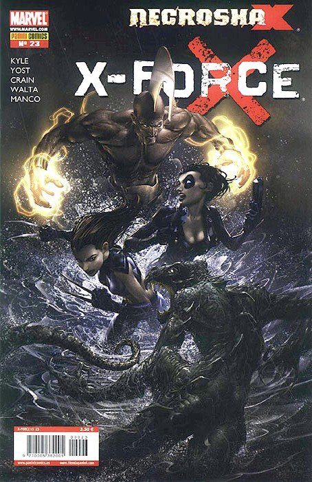X-FORCE VOL 3 NECROSHA Nº 23 DE PANINI MARVEL - Imagen 2