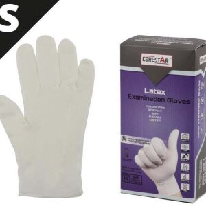 GUANTES DE LATEX DESECHABLES TALLA S CAJA DE 100 UNIDADES DE MARKET SUPREM A9602