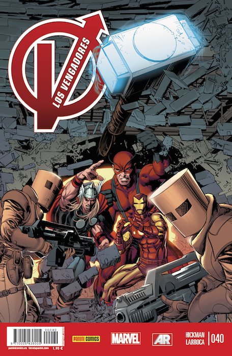LOS VENGADORES VOL 4 Nº 40 o 42 DE 164 LA EDAD HEROICA. LOS VENGADORES DE PANINI MARVEL