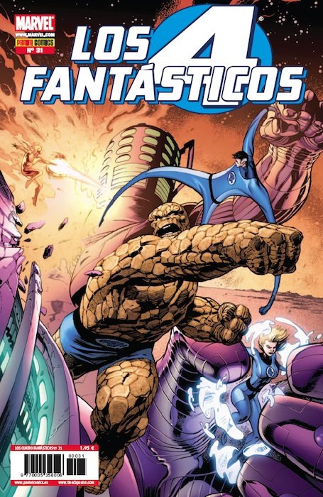 LOS 4 FANTASTICOS VOL 7 Nº 31 DE 166 DE PANINI MARVEL - Imagen 2
