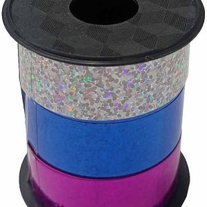 CINTA PARA REGALOS DE 18MM. X 3M. EN ROLLO, DE COLORES SURTIDOS DE MARKET SUPREM 11893. PRECIO POR UNIDAD