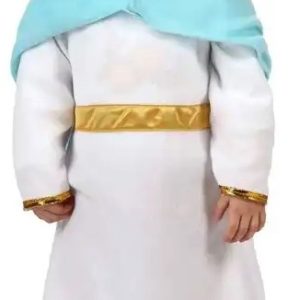 DISFRAZ DE TRAJE DE VIRGEN. TALLA DE 6 A 12 MESES. CONTIENE VESTIDO Y CAPUCHA DE CABEZA DE ATOSA 12773.