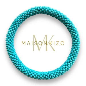 Pulsera nepalí turquesa