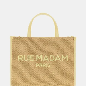 Bolso Summer Tote paja amarillo Rue Madam Paris