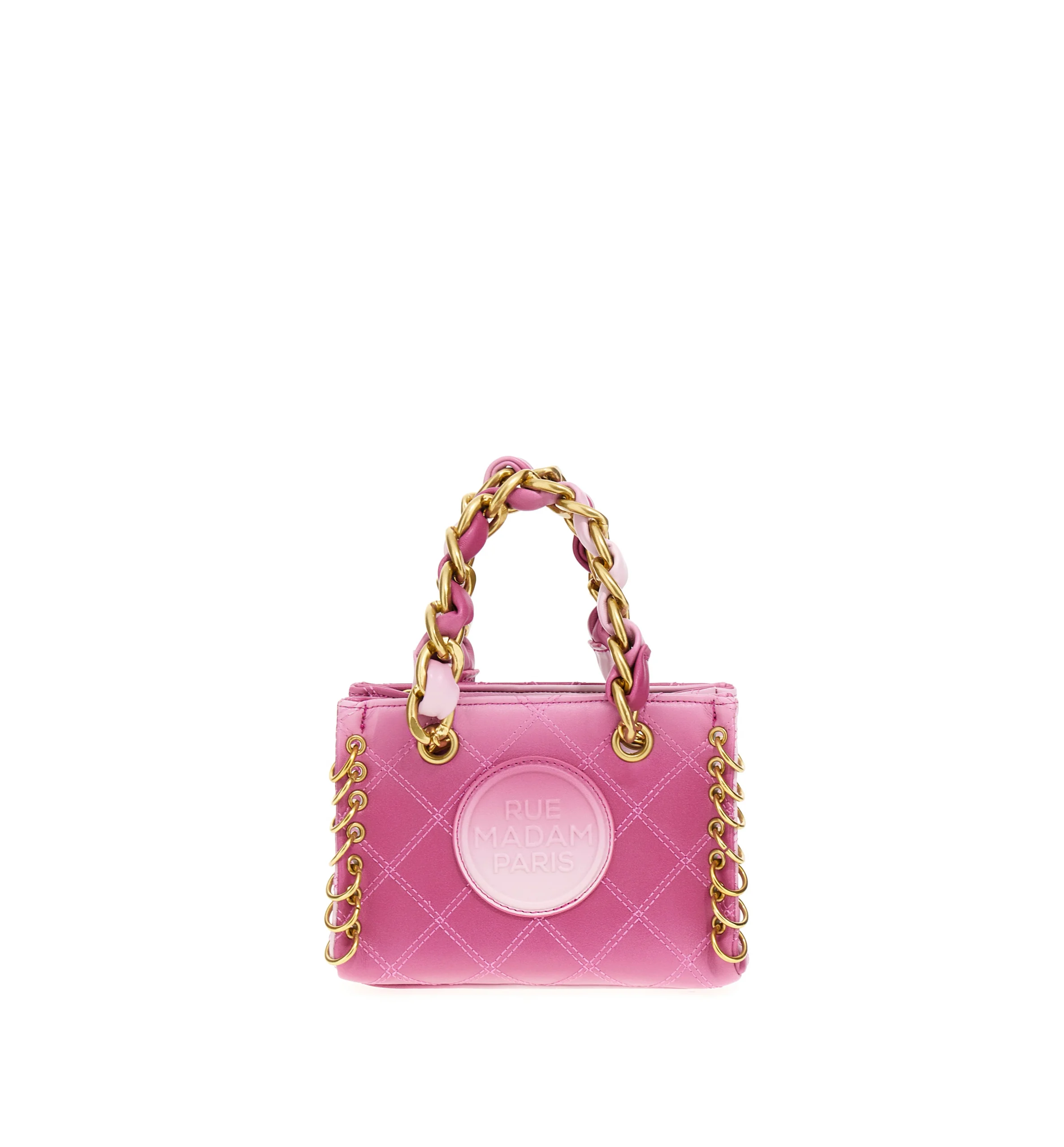 Bolso mini Harlem Tote degradado fucsia Rue Madam Paris