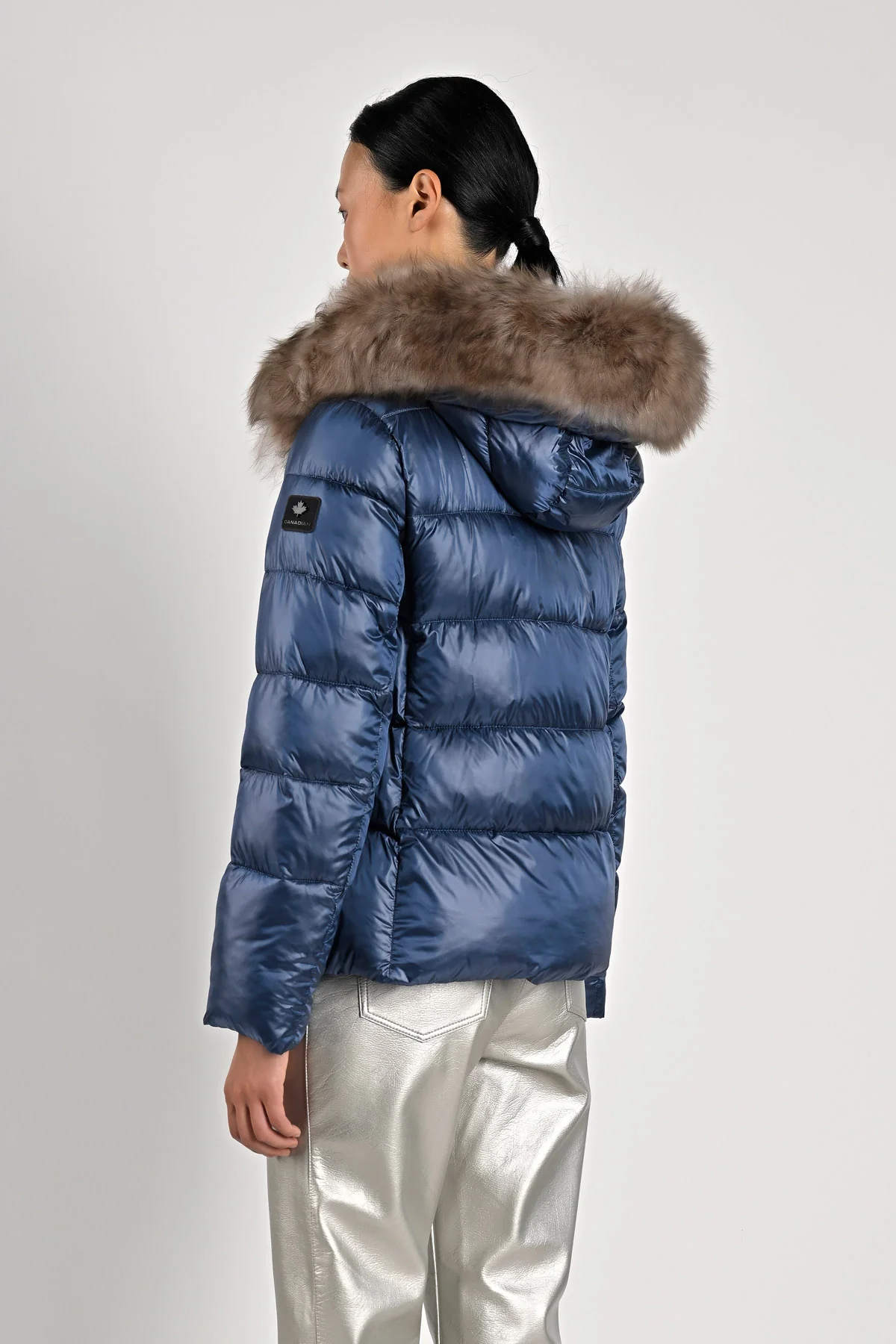 Chaqueta Cape Breton Glossy Dark Denim Canadian Classics - Imagen 4