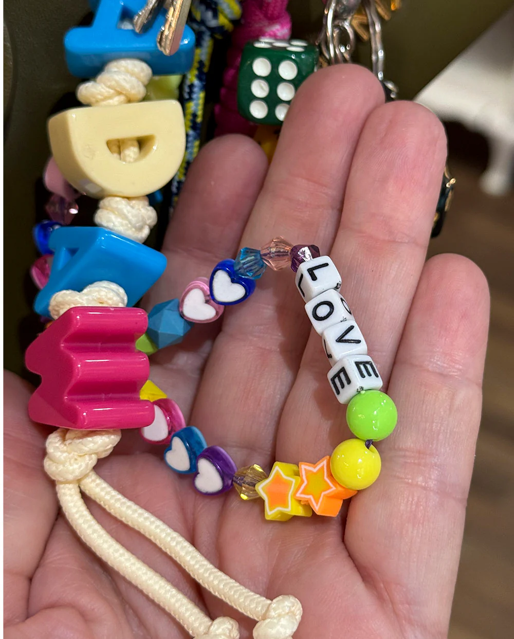Charm Love llavero para bolso Rue Madam Paris - Imagen 6