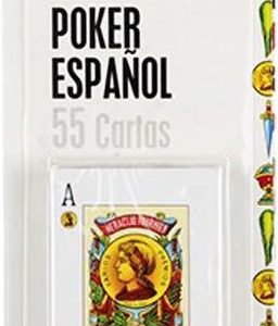 BARAJA DE CARTAS DE POKER ESPAÑOL CON 55 CARTAS. DE FOURNIER 10023371.