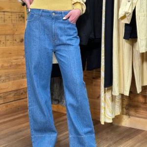 Pantalón Brando tejano azul Mus & bombón