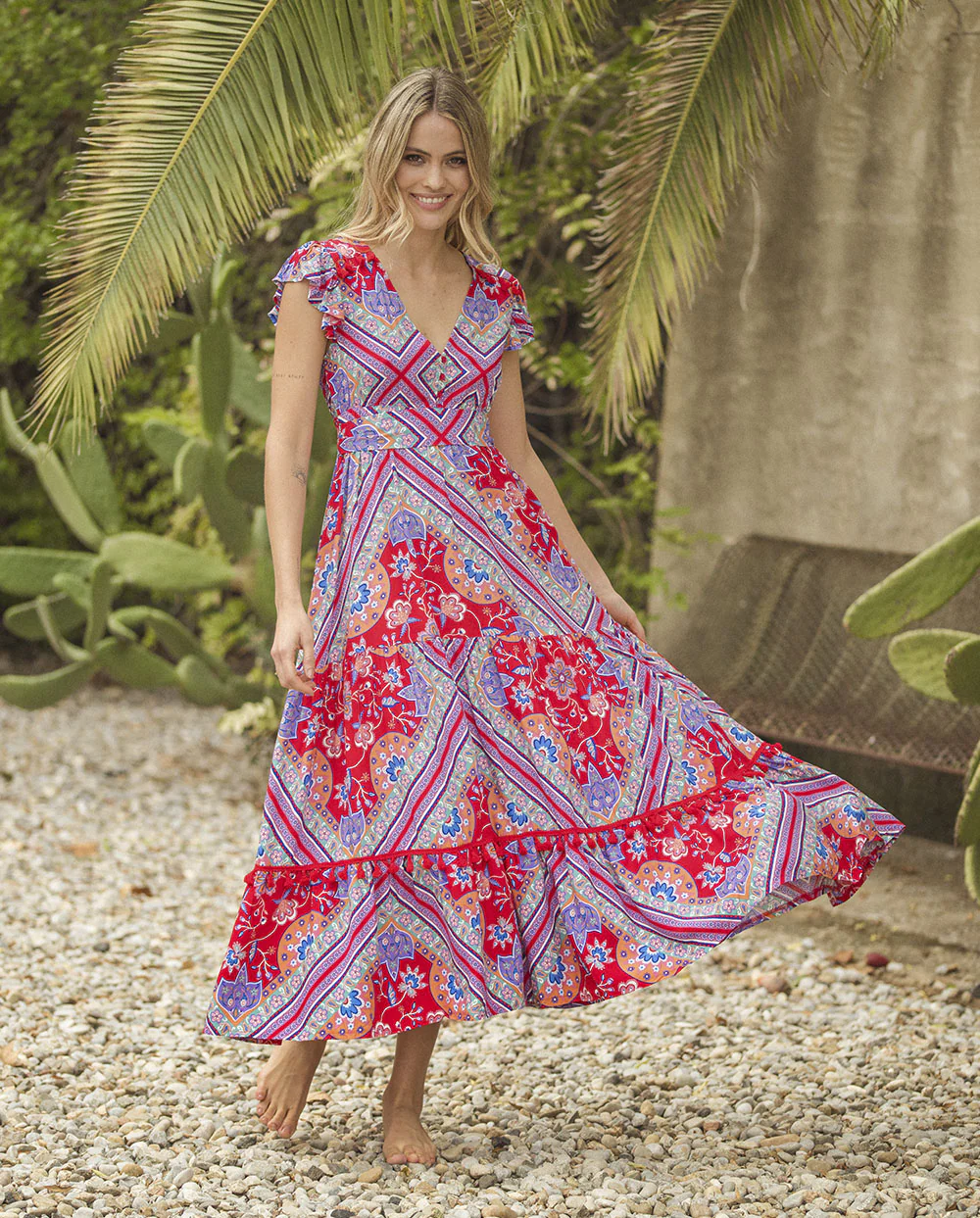 Vestido largo Hewitt Rosalie Jaase - Imagen 2