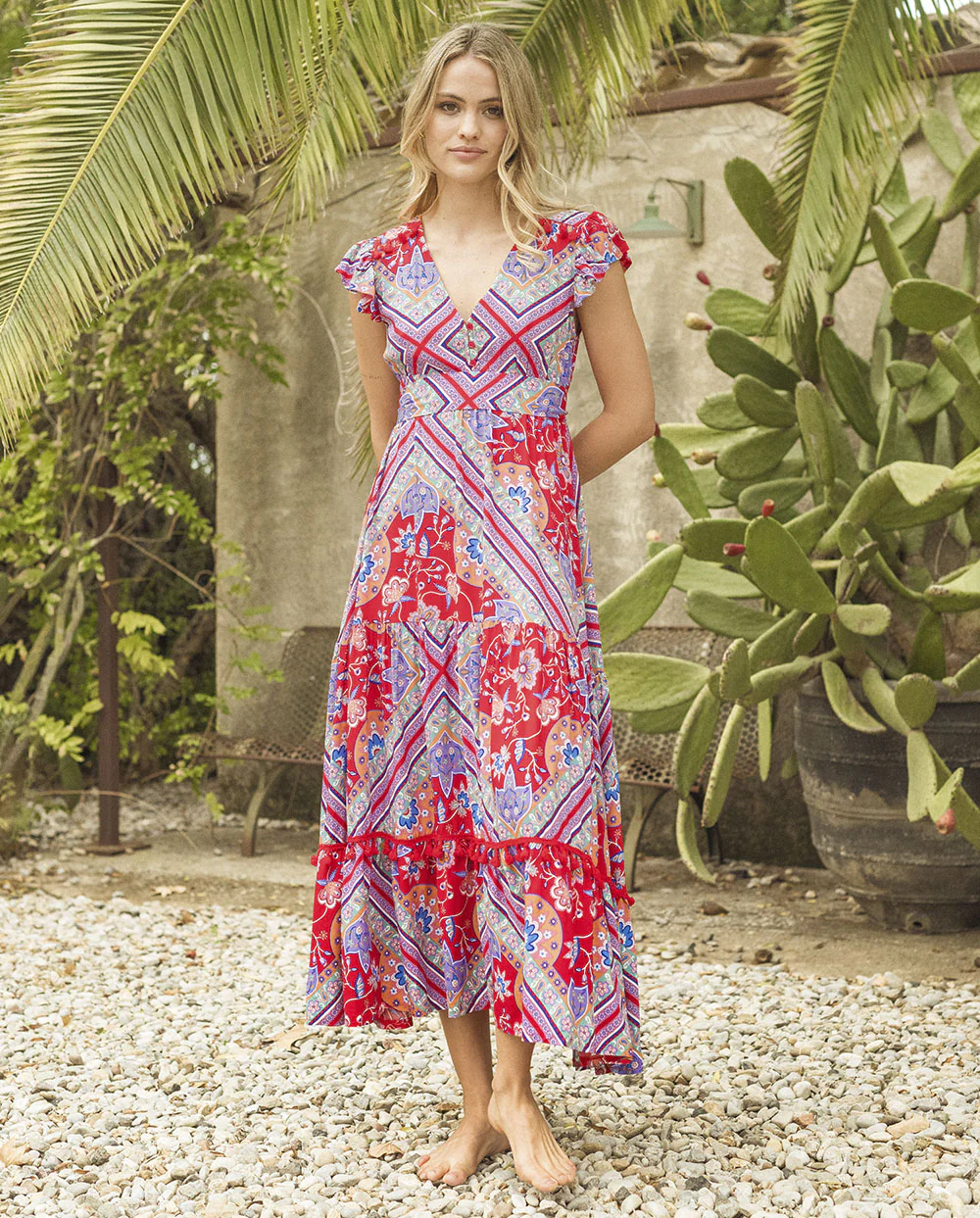 Vestido largo Hewitt Rosalie Jaase - Imagen 3