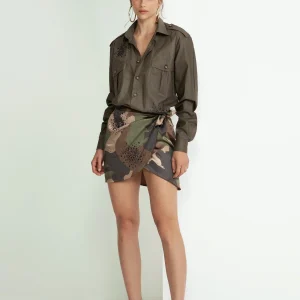Mini falda camuflaje Odi et Amo
