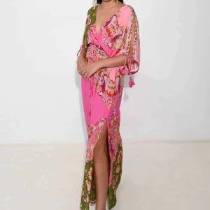 Vestido largo Marrakesh star rosa Piti Cuiti