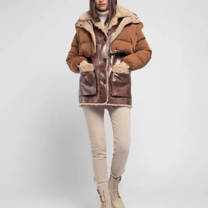 Plumas reversible 4 en 1 cognac Urban Code