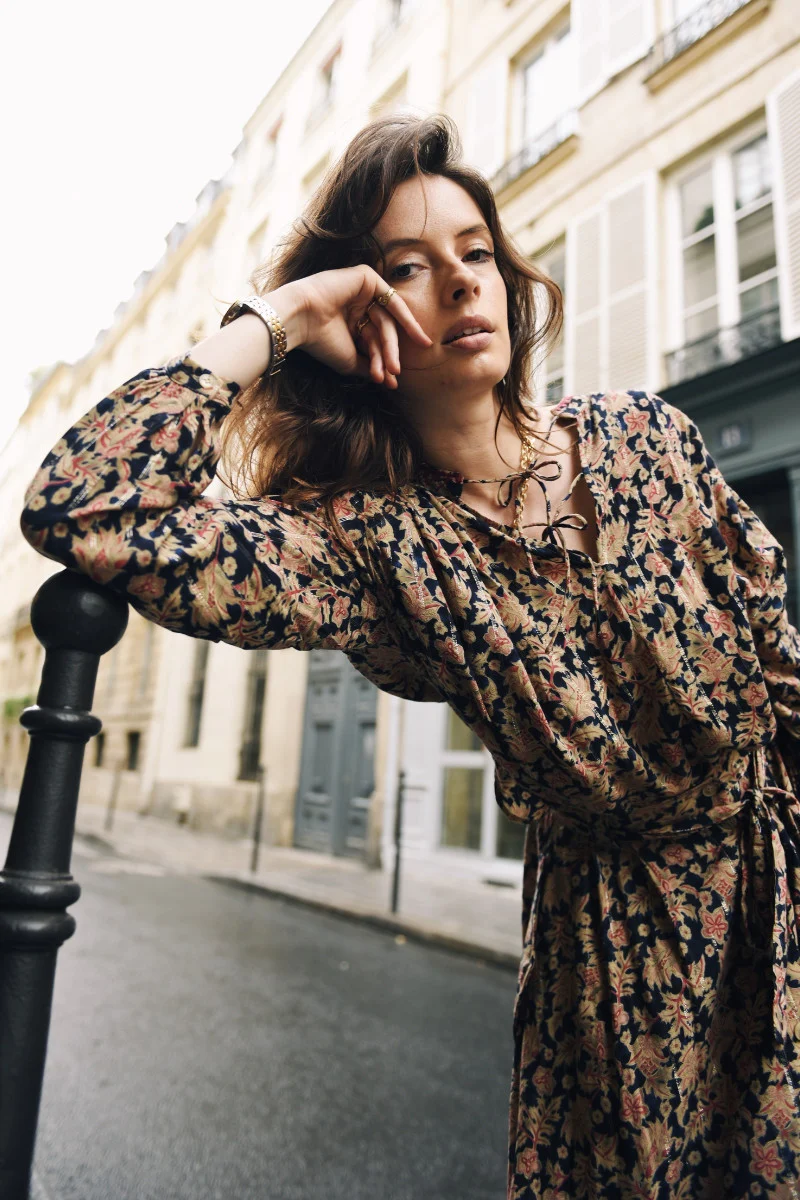 Blusa Annika jacinto Orfeo París - Imagen 2