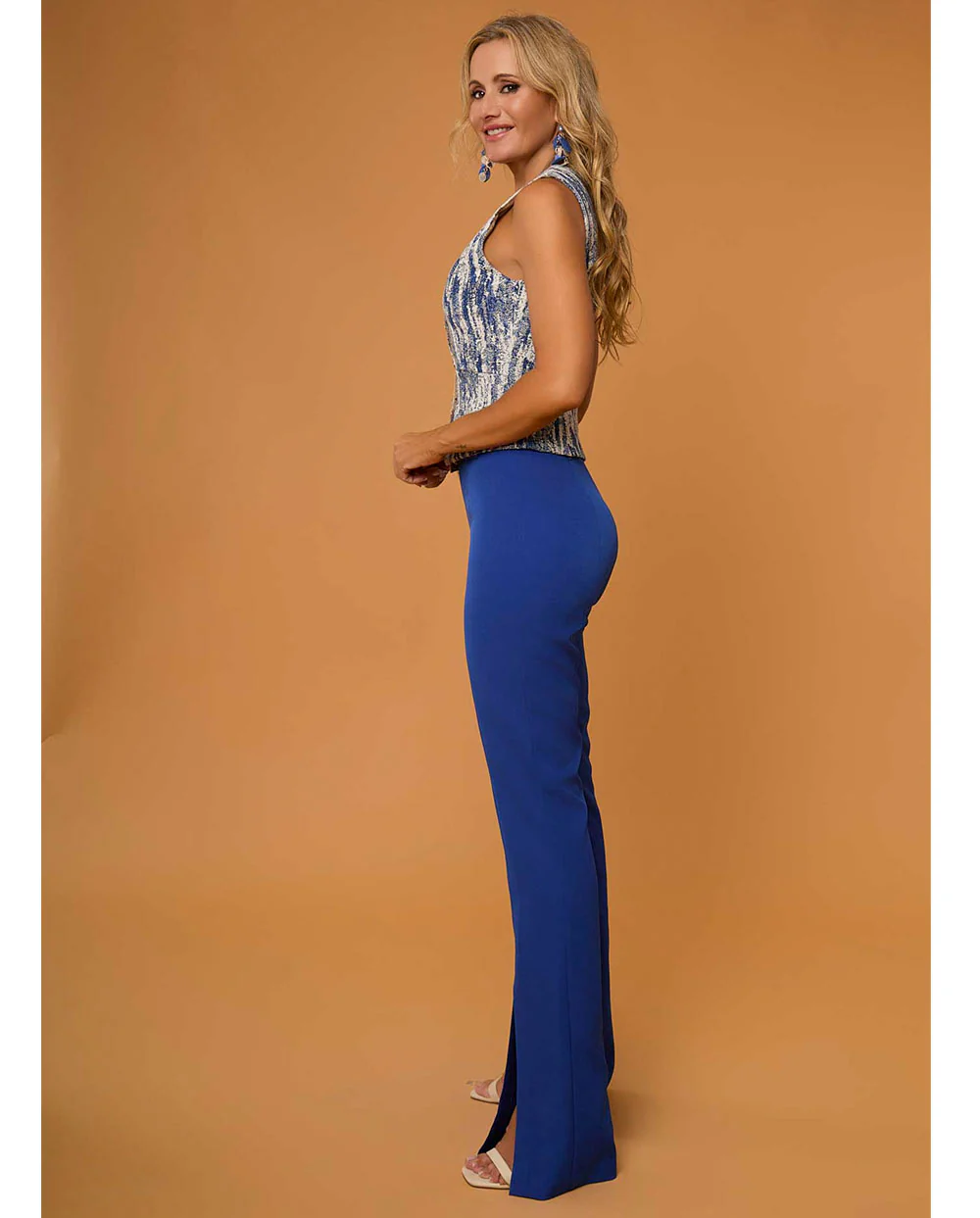 Margaret pantalon casual largo Camaleónica - Imagen 3