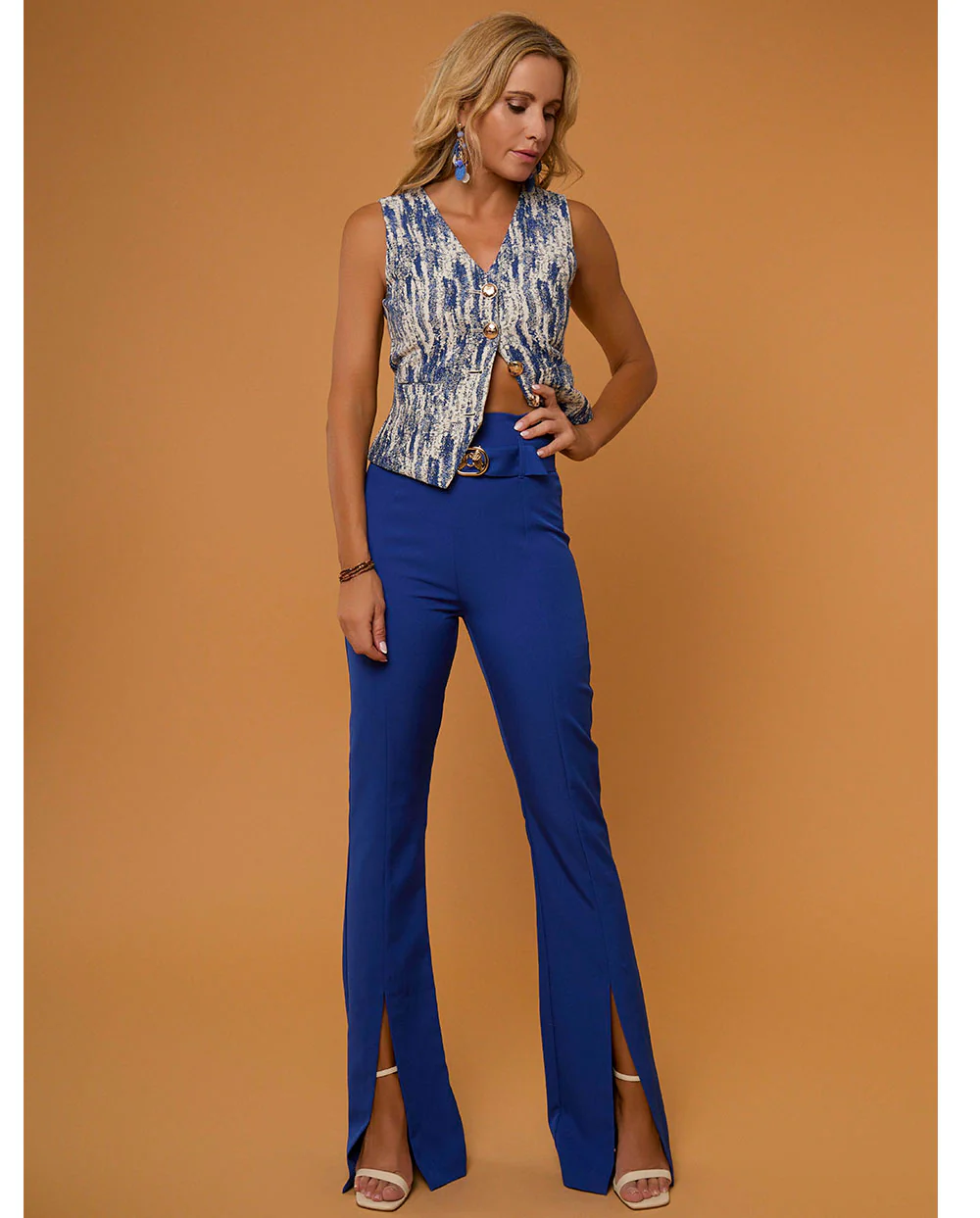Margaret pantalon casual largo Camaleónica - Imagen 4