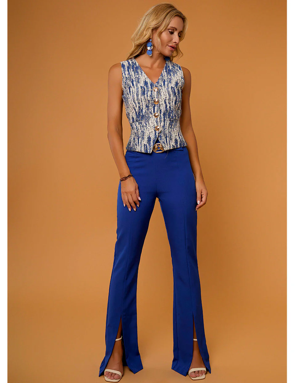 Margaret pantalon casual largo Camaleónica - Imagen 2