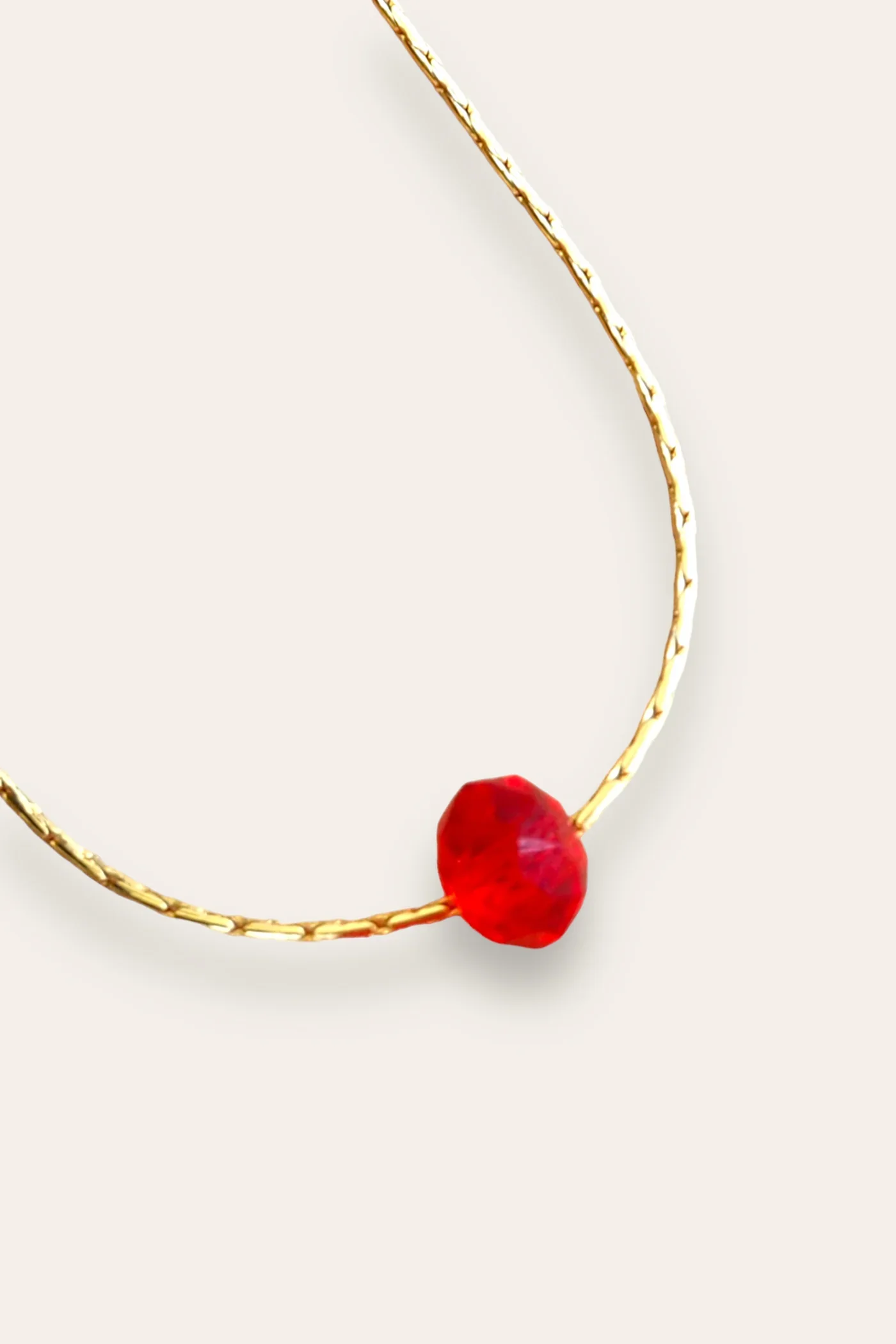 Collar One rojo Triana by C - Imagen 3