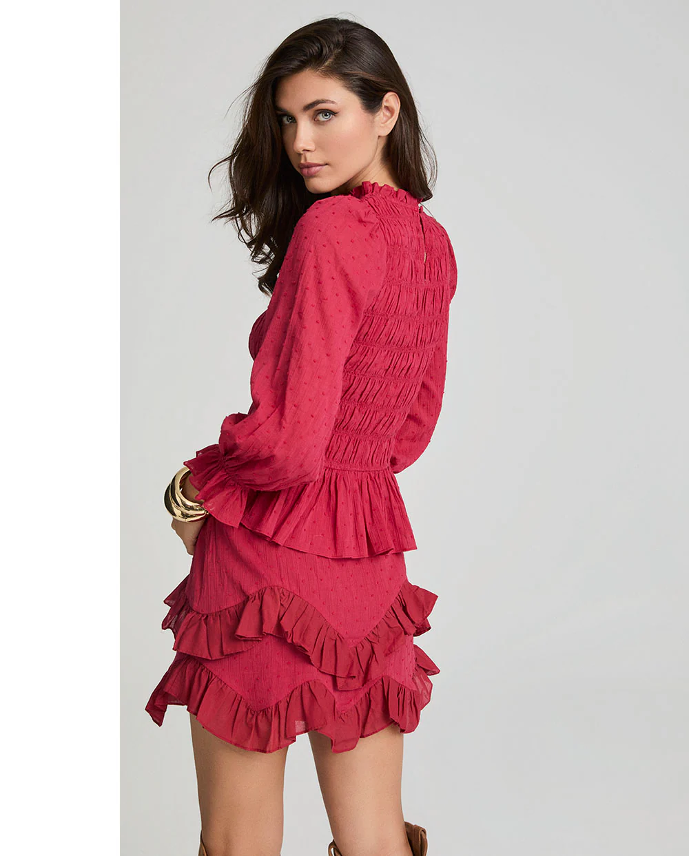 Conjunto Amelie Borgoña Fetiche Suances - Imagen 3