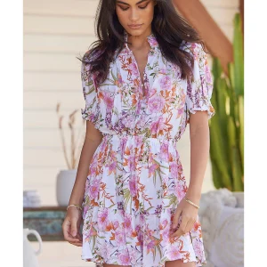 Vestido Corto Rosi White Arcadia Jaase