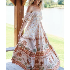 Vestido largo Claudette Kalahari Jaase