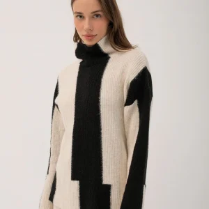 Jersey Fluvi cuello alto Mus & bombón