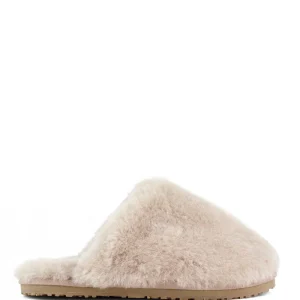 Pantufla Mou Closed toe sheepskin fur slipper rosa