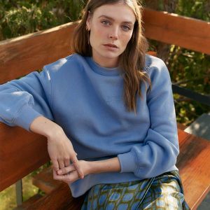 Sudadera Disconnect Azul Mus & bombón